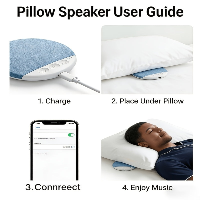 🔥Last Day Promotion 49% OFF🔥 Wireless Pillow Speaker - Bone Conduction Technology