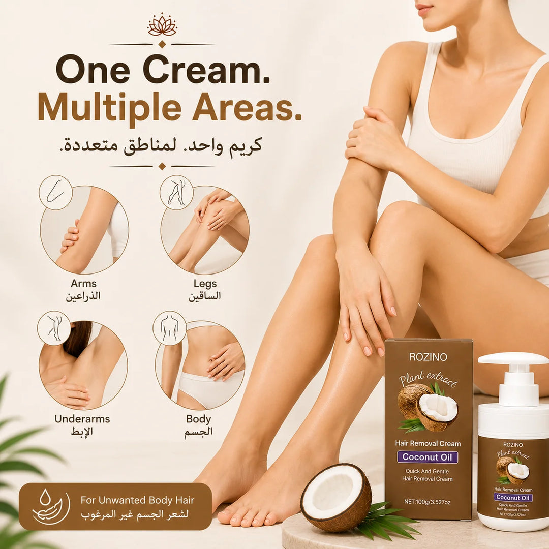 Coconut Hair Removal Cream