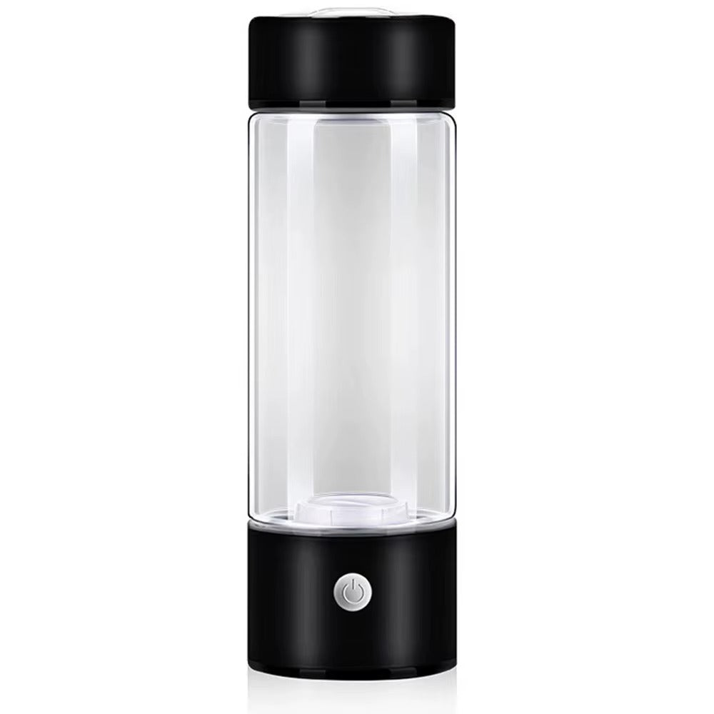 Hydrogen Water Bottle 420ml – Portable Hydrogen Rich Water Generator with USB Rechargeable Electrolysis Technology