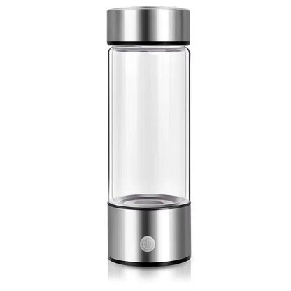 Hydrogen Water Bottle 420ml – Portable Hydrogen Rich Water Generator with USB Rechargeable Electrolysis Technology