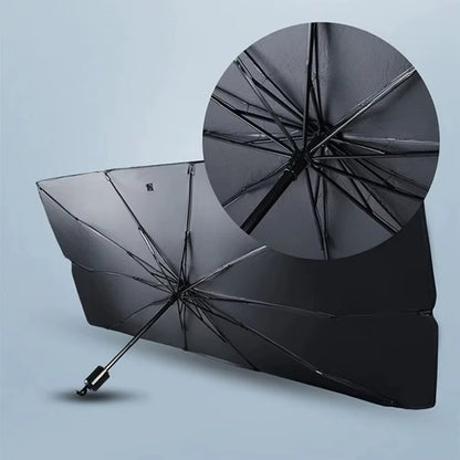 Car Sun Shade Umbrella – UV Protection Windshield Cover | Foldable Heat Shield for Cars & SUV